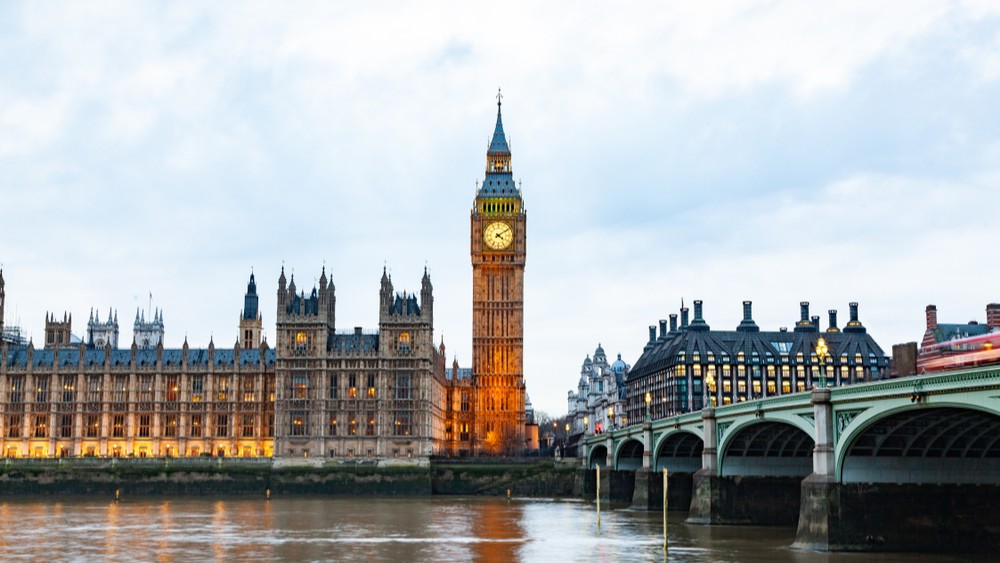 big Ben and Houses of Parliament at night, London, UK