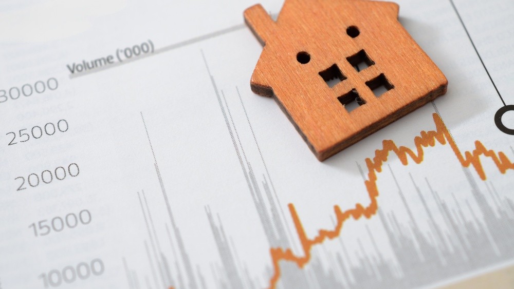 Property Market Sales Statistics and Financial Performance Concept